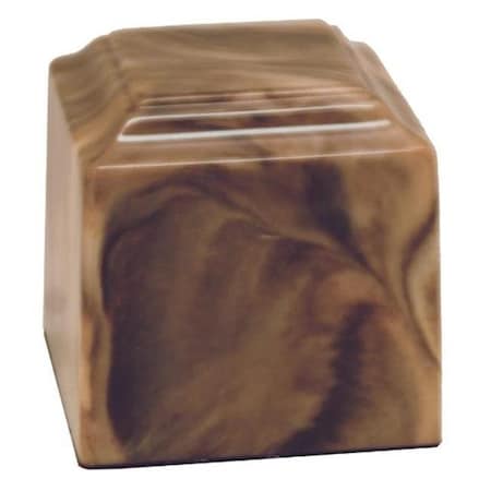 Medm Taylor Urns 390TO Cultured Marble Cremation Little Tahiti Baby Urn; Topaz 390TO